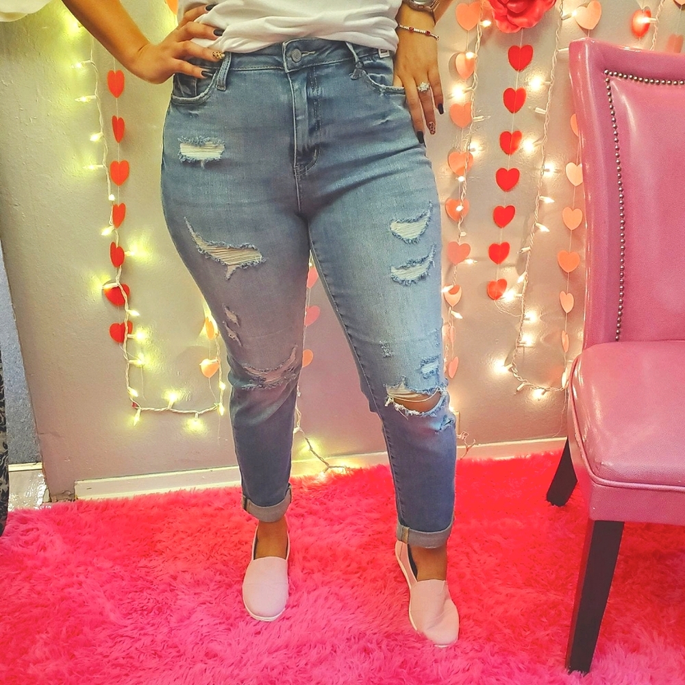 Judy Blue Boyfriend Jeans